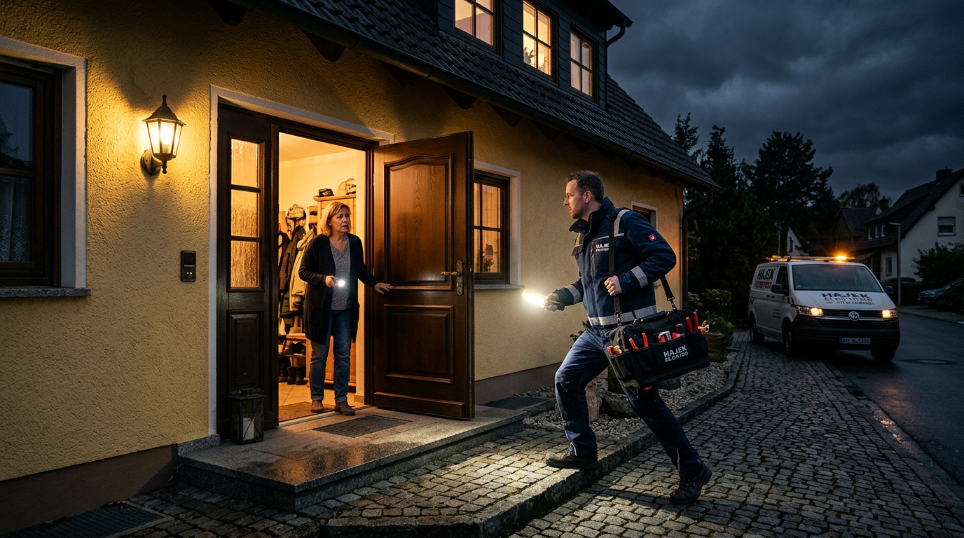 Notfall und Hausgeräte
